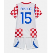 Kroatien Mario Pasalic #15 Hjemmebanetrøje Børn VM 2026 Kort ærmer (+ bukser)