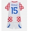 Kroatien Mario Pasalic #15 Hjemmebanetrøje Børn VM 2026 Kort ærmer (+ bukser)