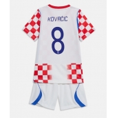 Kroatien Mateo Kovacic #8 Hjemmebanetrøje Børn VM 2026 Kort ærmer (+ bukser)