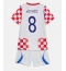 Kroatien Mateo Kovacic #8 Hjemmebanetrøje Børn VM 2026 Kort ærmer (+ bukser)