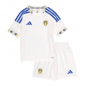 Leeds United Hjemmebanetrøje Børn 2025-26 Kort ærmer (+ bukser)