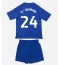 Leicester City Boubakary Soumare #24 Hjemmebanetrøje Børn 2025-26 Kort ærmer (+ bukser)