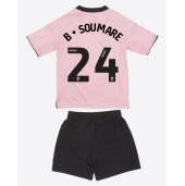 Leicester City Boubakary Soumare #24 Tredje trøje Børn 2025-26 Kort ærmer (+ bukser)