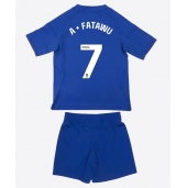 Leicester City Issahaku Fatawu #7 Hjemmebanetrøje Børn 2025-26 Kort ærmer (+ bukser)