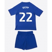 Leicester City Oliver Skipp #22 Hjemmebanetrøje Børn 2025-26 Kort ærmer (+ bukser)