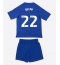 Leicester City Oliver Skipp #22 Hjemmebanetrøje Børn 2025-26 Kort ærmer (+ bukser)