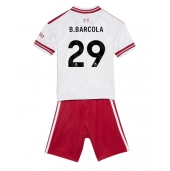 Liverpool Bradley Barcola #29 Udebanetrøje Børn 2026-27 Kort ærmer (+ bukser)