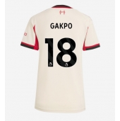 Liverpool Cody Gakpo #18 Udebanetrøje Dame 2025-26 Kort ærmer
