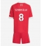 Liverpool Dominik Szoboszlai #8 Hjemmebanetrøje Børn 2025-26 Kort ærmer (+ bukser)