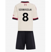 Liverpool Dominik Szoboszlai #8 Udebanetrøje Børn 2025-26 Kort ærmer (+ bukser)