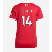 Liverpool Federico Chiesa #14 Hjemmebanetrøje Dame 2025-26 Kort ærmer