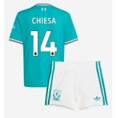 Liverpool Federico Chiesa #14 Tredje trøje Børn 2025-26 Kort ærmer (+ bukser)