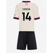 Liverpool Federico Chiesa #14 Udebanetrøje Børn 2025-26 Kort ærmer (+ bukser)