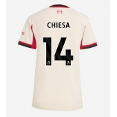 Liverpool Federico Chiesa #14 Udebanetrøje Dame 2025-26 Kort ærmer