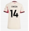 Liverpool Federico Chiesa #14 Udebanetrøje Dame 2025-26 Kort ærmer