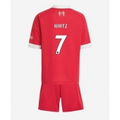 Liverpool Florian Wirtz #7 Hjemmebanetrøje Børn 2025-26 Kort ærmer (+ bukser)