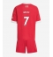 Liverpool Florian Wirtz #7 Hjemmebanetrøje Børn 2025-26 Kort ærmer (+ bukser)
