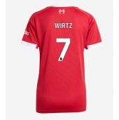 Liverpool Florian Wirtz #7 Hjemmebanetrøje Dame 2025-26 Kort ærmer