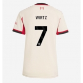 Liverpool Florian Wirtz #7 Udebanetrøje Dame 2025-26 Kort ærmer