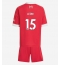 Liverpool Giovanni Leoni #15 Hjemmebanetrøje Børn 2025-26 Kort ærmer (+ bukser)