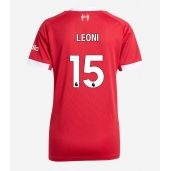 Liverpool Giovanni Leoni #15 Hjemmebanetrøje Dame 2025-26 Kort ærmer