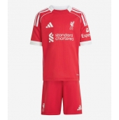 Liverpool Hjemmebanetrøje Børn 2025-26 Kort ærmer (+ bukser)