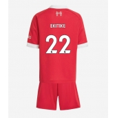 Liverpool Hugo Ekitike #22 Hjemmebanetrøje Børn 2025-26 Kort ærmer (+ bukser)