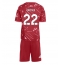Liverpool Hugo Ekitike #22 Hjemmebanetrøje Børn 2026-27 Kort ærmer (+ bukser)
