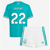 Liverpool Hugo Ekitike #22 Tredje trøje Børn 2025-26 Kort ærmer (+ bukser)