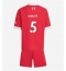 Liverpool Ibrahima Konate #5 Hjemmebanetrøje Børn 2025-26 Kort ærmer (+ bukser)