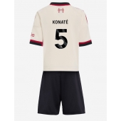 Liverpool Ibrahima Konate #5 Udebanetrøje Børn 2025-26 Kort ærmer (+ bukser)