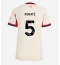 Liverpool Ibrahima Konate #5 Udebanetrøje Dame 2025-26 Kort ærmer