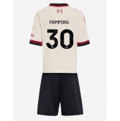 Liverpool Jeremie Frimpong #30 Udebanetrøje Børn 2025-26 Kort ærmer (+ bukser)