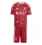 Liverpool Jeremy Jacquet #5 Hjemmebanetrøje Børn 2026-27 Kort ærmer (+ bukser)
