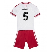 Liverpool Jeremy Jacquet #5 Udebanetrøje Børn 2026-27 Kort ærmer (+ bukser)