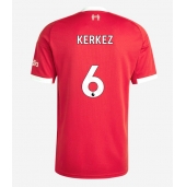 Liverpool Milos Kerkez #6 Hjemmebanetrøje 2025-26 Kort ærmer