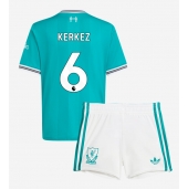 Liverpool Milos Kerkez #6 Tredje trøje Børn 2025-26 Kort ærmer (+ bukser)