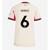 Liverpool Milos Kerkez #6 Udebanetrøje Dame 2025-26 Kort ærmer