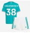 Liverpool Ryan Gravenberch #38 Tredje trøje Børn 2025-26 Kort ærmer (+ bukser)