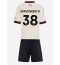 Liverpool Ryan Gravenberch #38 Udebanetrøje Børn 2025-26 Kort ærmer (+ bukser)