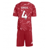 Liverpool Virgil van Dijk #4 Hjemmebanetrøje Børn 2026-27 Kort ærmer (+ bukser)