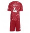 Liverpool Virgil van Dijk #4 Hjemmebanetrøje Børn 2026-27 Kort ærmer (+ bukser)