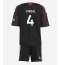Liverpool Virgil van Dijk #4 Tredje trøje Børn 2026-27 Kort ærmer (+ bukser)