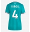Liverpool Virgil van Dijk #4 Tredje trøje Dame 2025-26 Kort ærmer