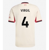 Liverpool Virgil van Dijk #4 Udebanetrøje 2025-26 Kort ærmer