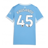 Manchester City Abdukodir Khusanov #45 Hjemmebanetrøje Dame 2026-27 Kort ærmer