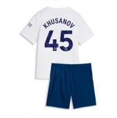 Manchester City Abdukodir Khusanov #45 Tredje trøje Børn 2026-27 Kort ærmer (+ bukser)