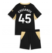 Manchester City Abdukodir Khusanov #45 Udebanetrøje Børn 2026-27 Kort ærmer (+ bukser)