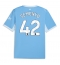 Manchester City Antoine Semenyo #42 Hjemmebanetrøje 2026-27 Kort ærmer