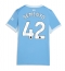 Manchester City Antoine Semenyo #42 Hjemmebanetrøje Dame 2026-27 Kort ærmer